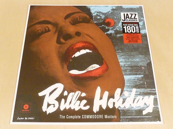 未開封 ビリー・ホリデイ The Complete Commodore Masters 限定リマスター180g盤LP Billie Holiday Strange Fruit 奇妙な果実の画像1
