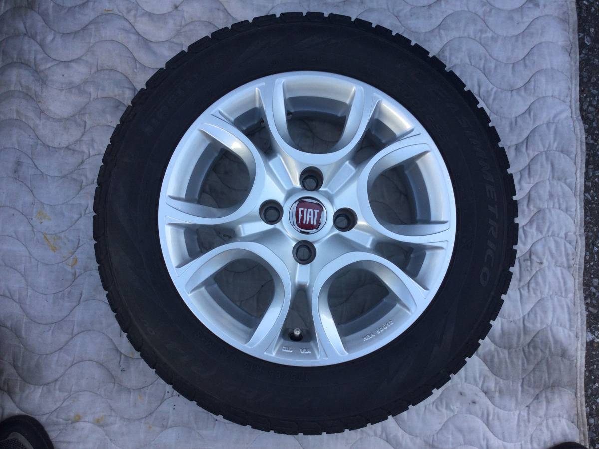 美品　バリ山　フィアット500 ピレリ　スタッドレス　175/65R14 _画像7