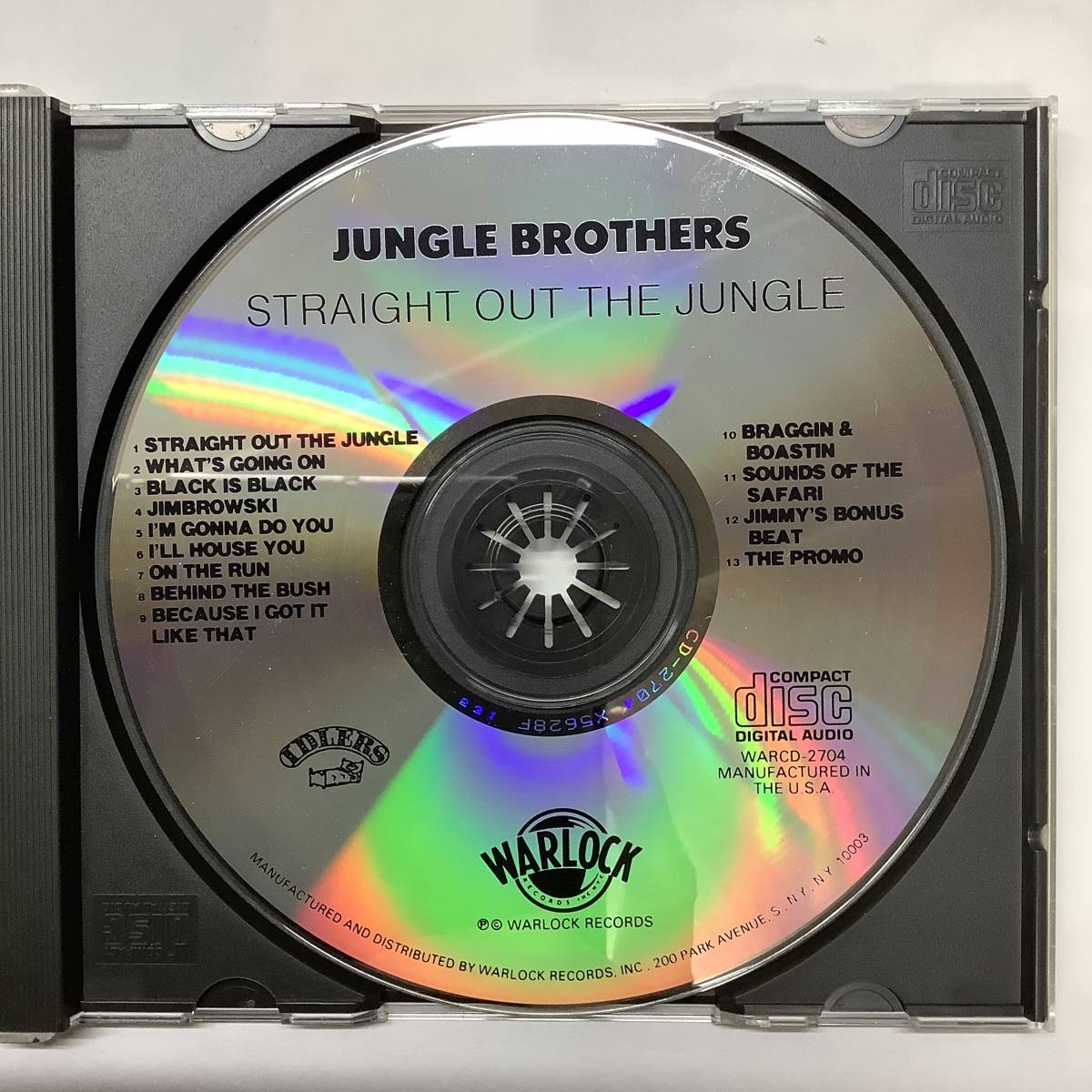 JUNGLE BROTHERS STRAIGHT OUT THE JUNGLE 輸入盤CD WARCD2704_画像5