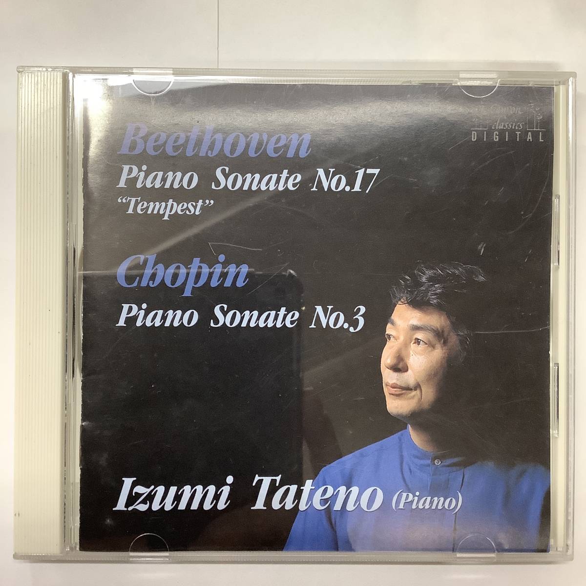 ベートーヴェン ピアノ ソナタ第17番 ショパン ピアノソナタ第3番 舘野泉 CD PCCL-00007_画像1