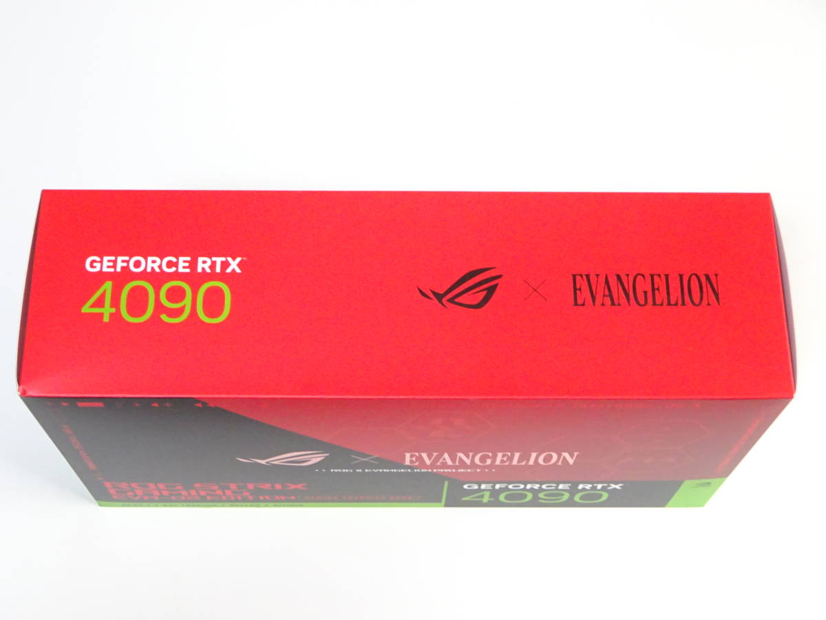  ASUS NVIDIA エヴァンゲリオン コラボ GeForce RTX 4090 搭載ビデオカード OC edition 24GB GDDR6X ROG-STRIX-RTX4090-O24G-EVA-02 アスカ_画像3