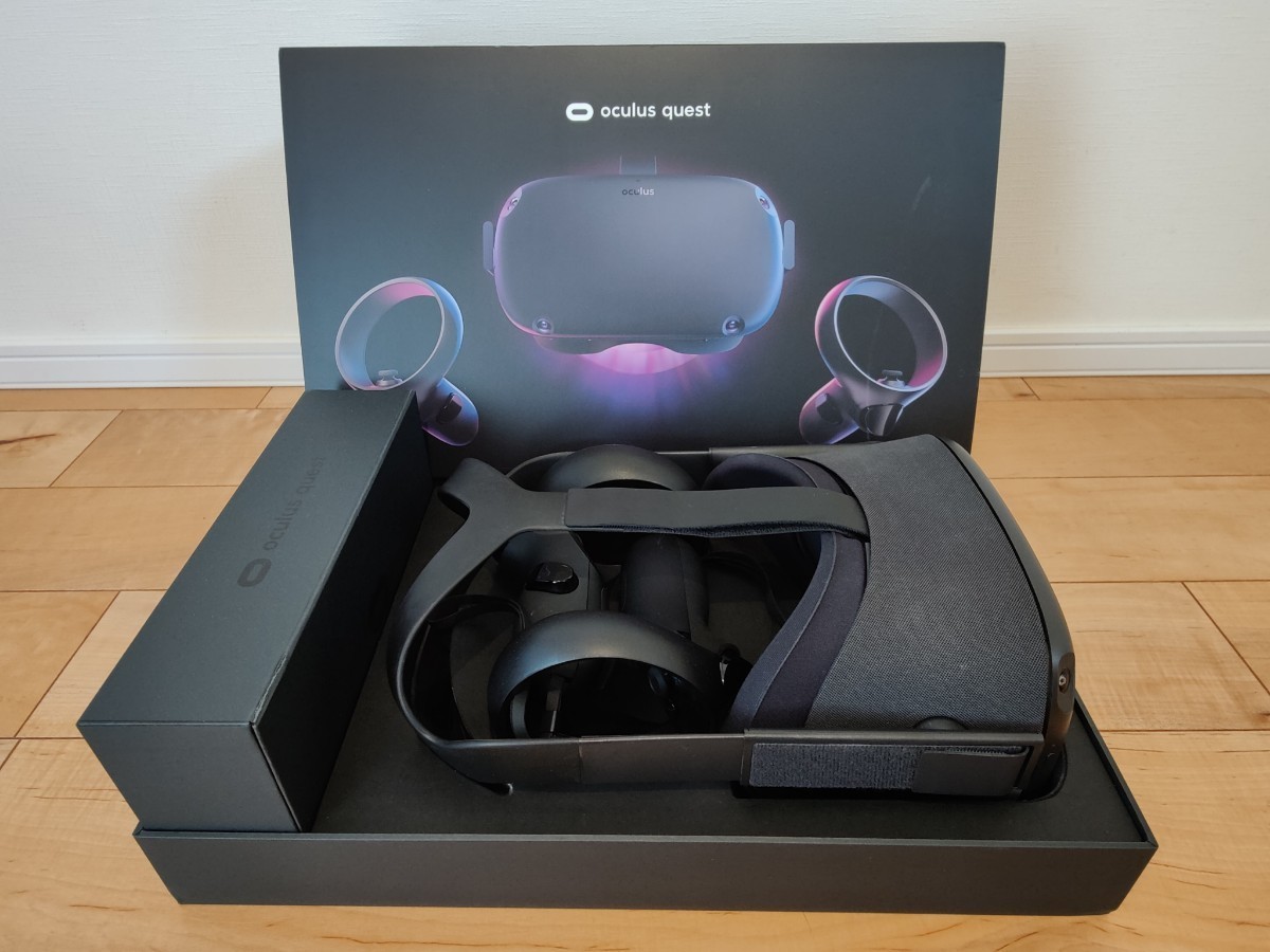 ☆美品☆オキュラス クエスト 動作確認済 元箱 付属品完備 64GB Oculus Meta Quest VR メタ