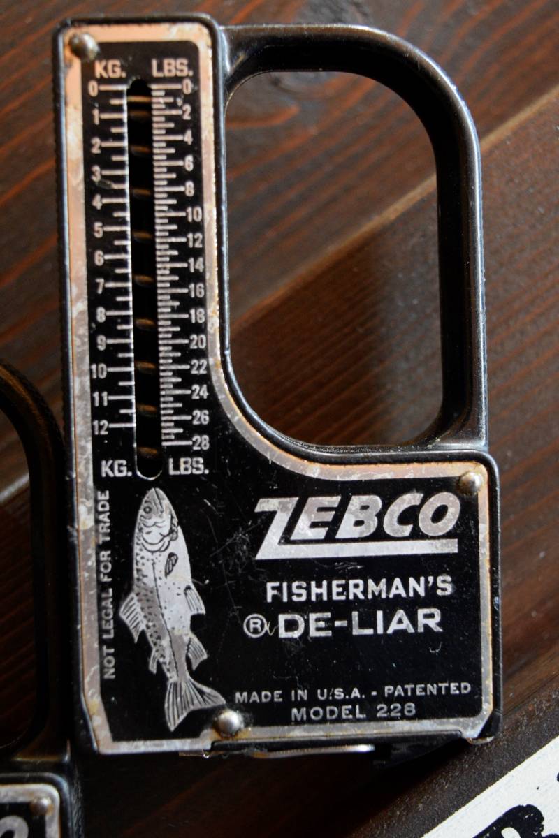 VINTAGE ZEBCO Fisherman's DE-LIAR Model 228　２個_画像5