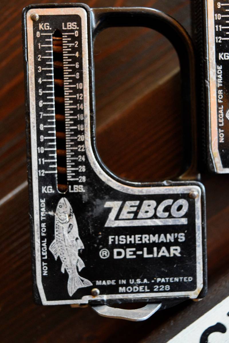 VINTAGE ZEBCO Fisherman's DE-LIAR Model 228　２個_画像4