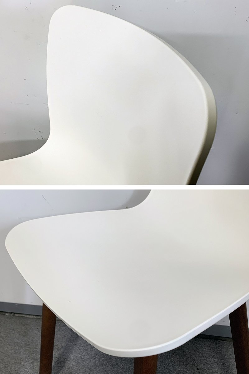 b*[Vitra]HAL Wood/ Hal wood chair / white jasper *molisomi-ting chair dining chair 