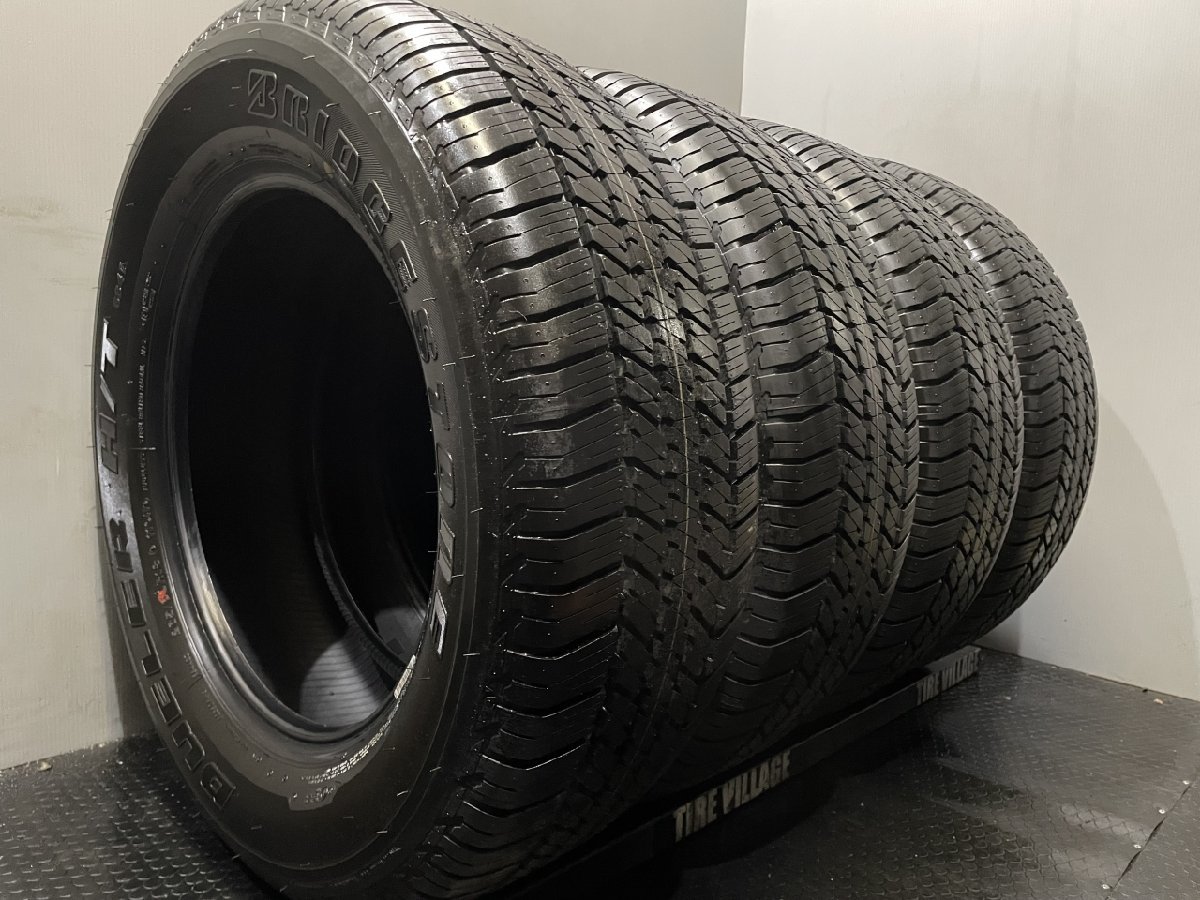 新車外し 23年製 BRIDGESTONE DUELER H/T 684Ⅱ 265/60R18 18インチ 夏タイヤ 4本 パジェロ ランクルプラド等　(TG229)_画像1