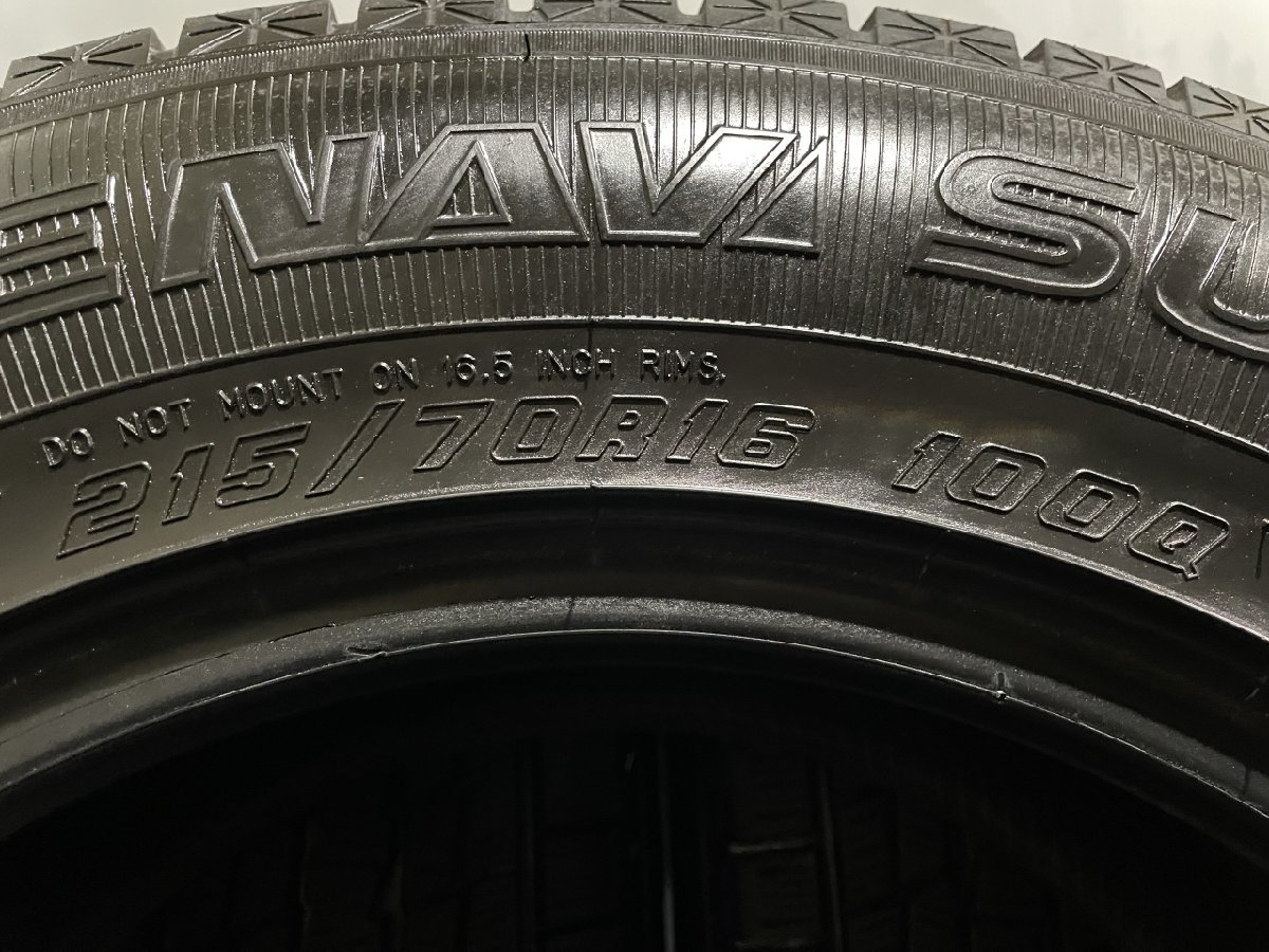 GOODYEAR ICENAVI SUV 215/70R16 16インチ スタッドレス 4本 バリ溝 アウトランダー デリカD:5等　(MTC444)_画像9