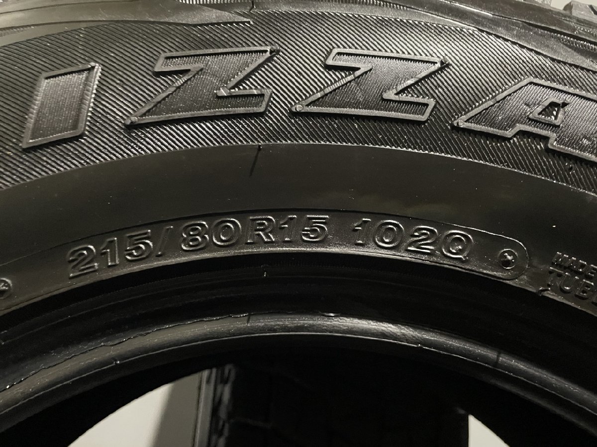 BS BRIDGESTONE BLIZZAK DM-V1 215/80R15 15インチ スタッドレス 2本 21年製 バリ溝　(MTI439)_画像7