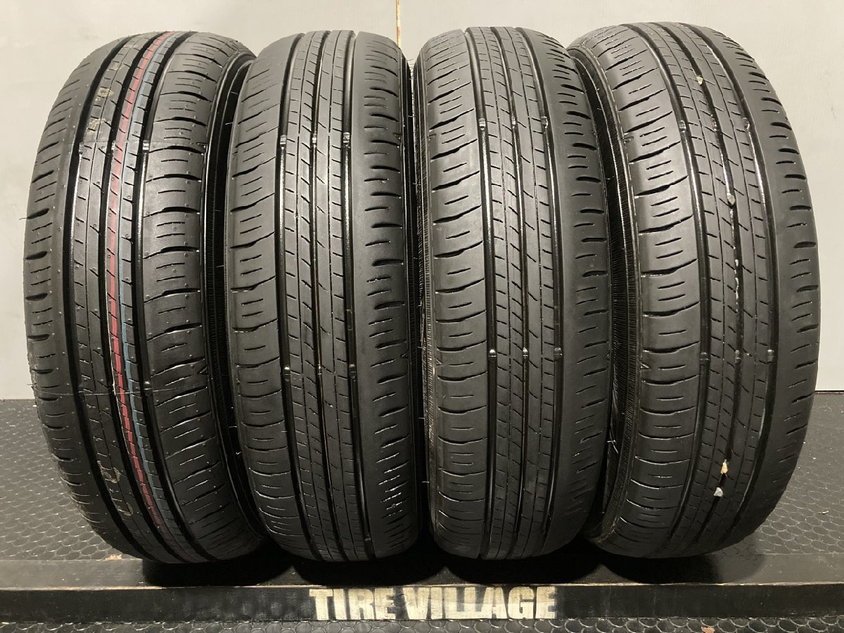 DUNLOP ENASAVE EC300+ 165/65R14 14インチ 夏タイヤ 4本 20～23年製 バリ溝 トール ルーミー タンク ブーン等 (MTS147)の画像1