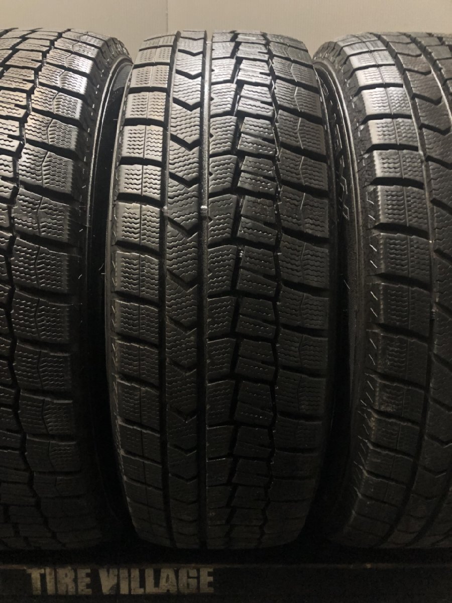 DUNLOP WINTER MAXX WM02 195/60R16 16インチ スタッドレス 4本 バリ溝 セレナ ラフェスタ等　(VTO823)_画像3