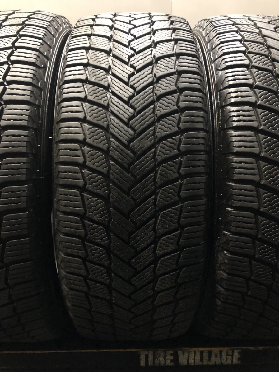 MICHELIN X-ICE SNOW SUV 225/55R19 19インチ スタッドレス 4本 20年製 バリ溝 ハリアー CX-5/CX-8 エクストレイル等　(TG218)_画像3