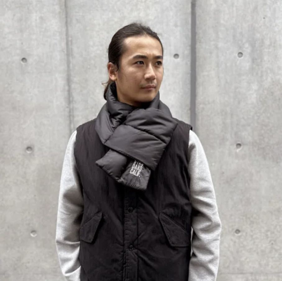 Standard California/スタンダード カリフォルニア SD Puff Neck Warmer Black ネックウォーマー 防寒_画像1