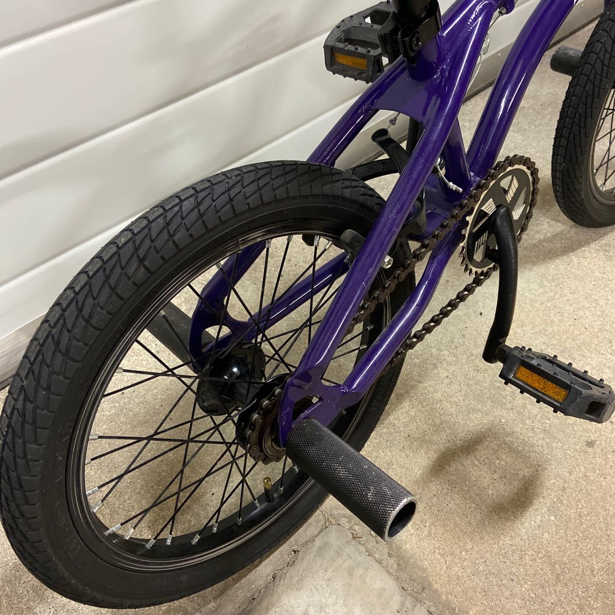 ARESBIKES BMX 16インチ自転車 紫引取限定_画像2