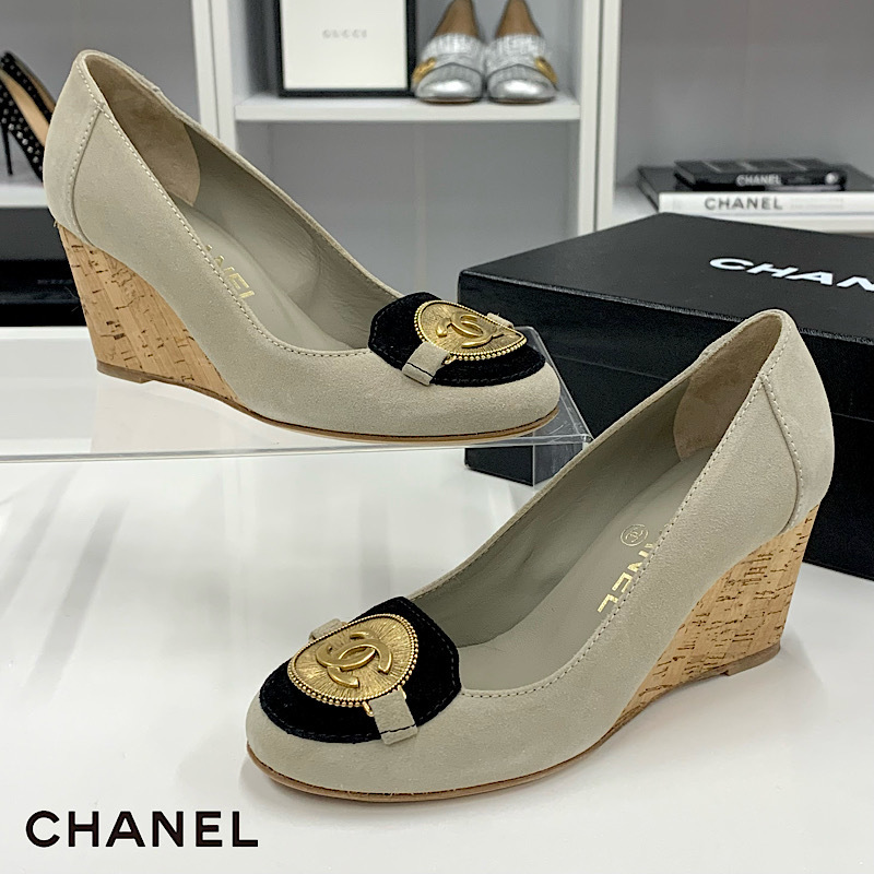CHANELシャネルスエードパンプス|ファッション CHANELシャネルスエードパンプス|ファッション