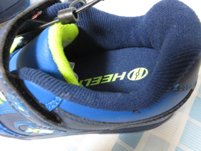 HEELYShi- Lee z ролик обувь THUNDER X2 19.0cm темно-синий / Royal / neon желтый 2 колесо 