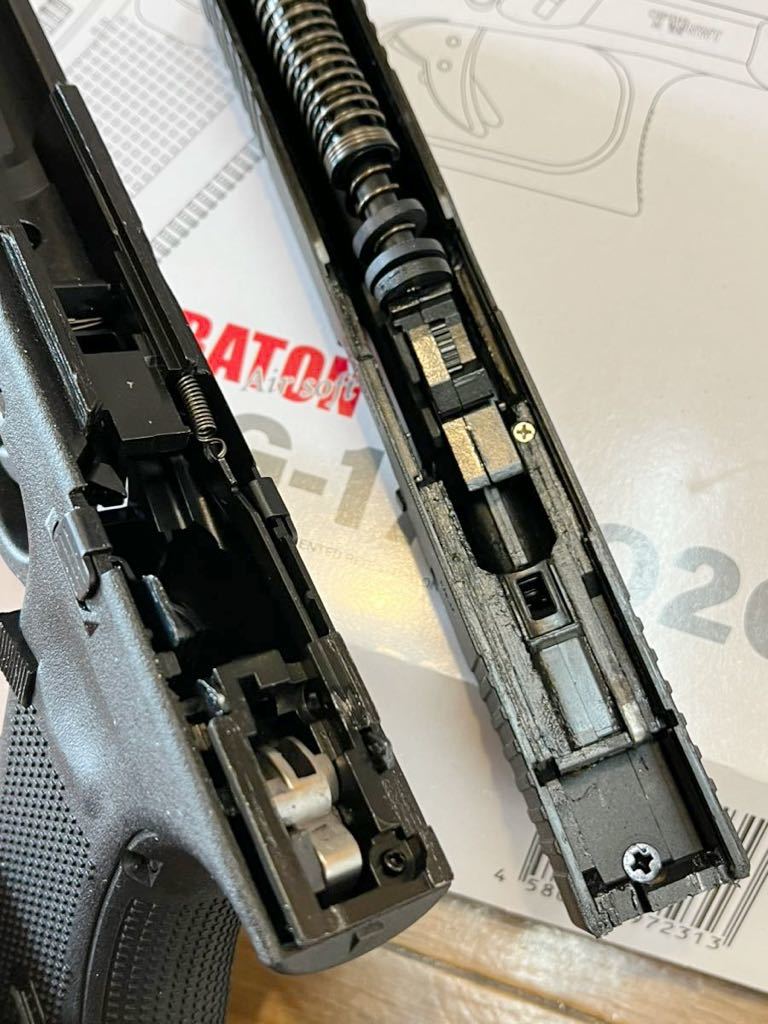 BATON バトン BG-17 BG17 GLOCK17 グロック17Gen.5 CO2ガスブローバック_画像8