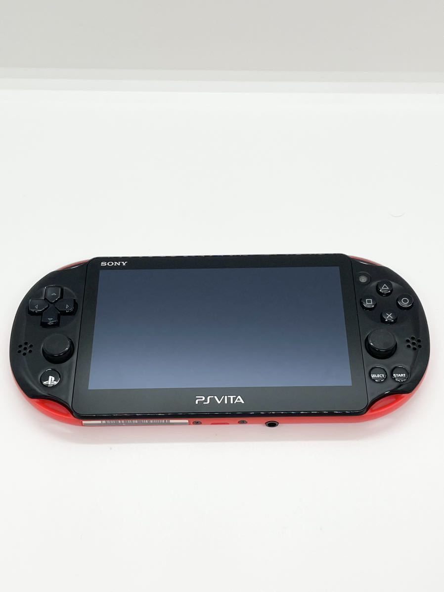 送料無料　PlayStation Vita pch-2000 レッドブラック　本体のみ_画像1