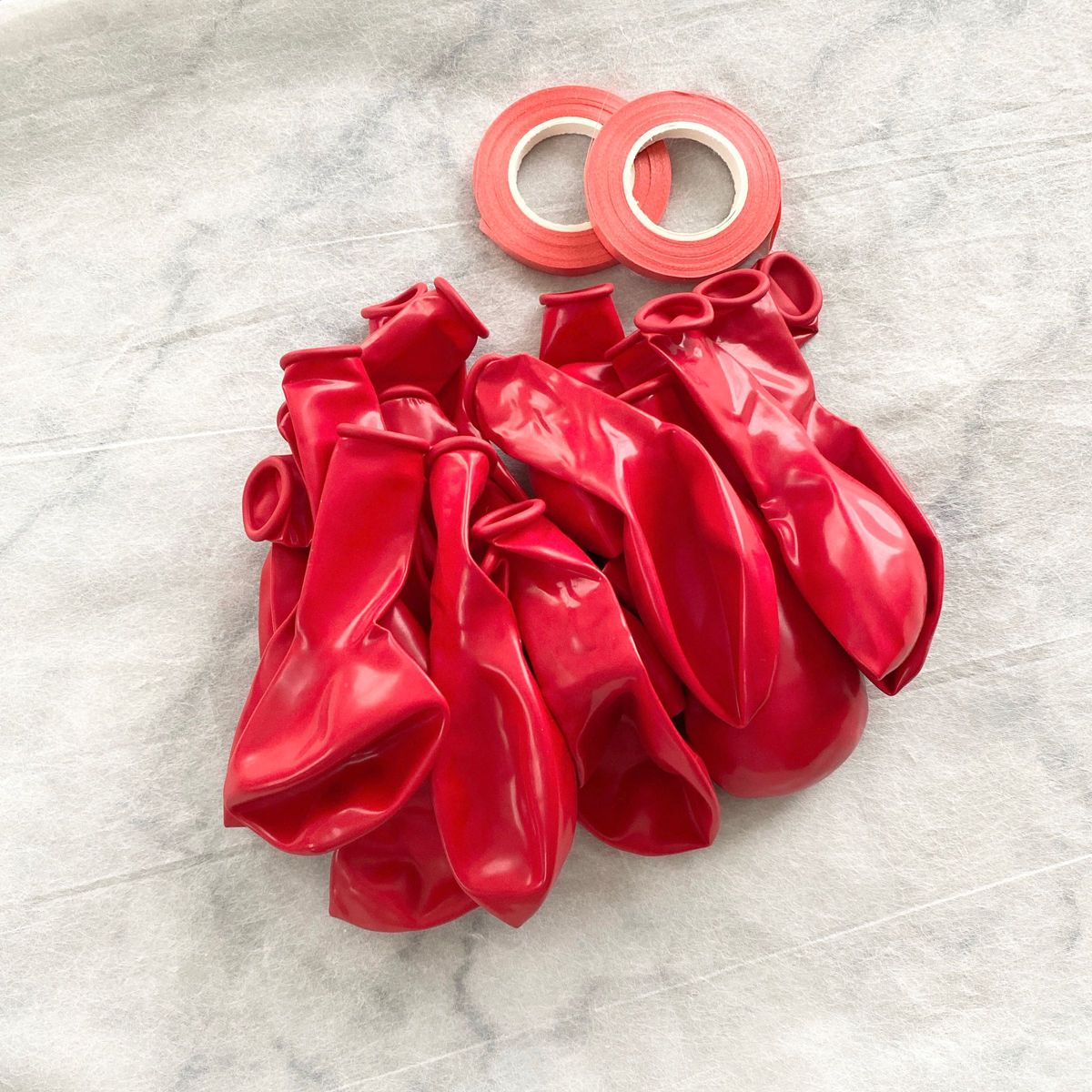 風船バルーン赤レッド飾り付けパーティーイベントノーマルシンプル