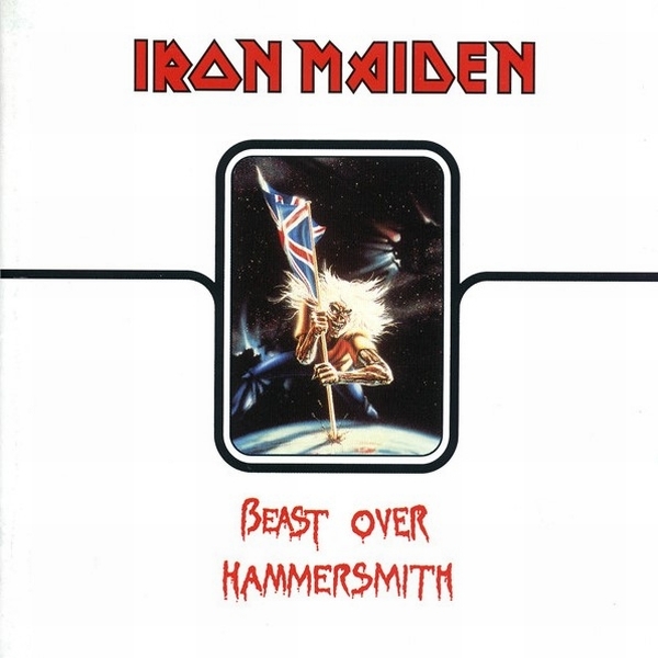 IRON MAIDEN iron * Maiden Beast Over Hammersmith live Hummer Smith 2 sheets set 