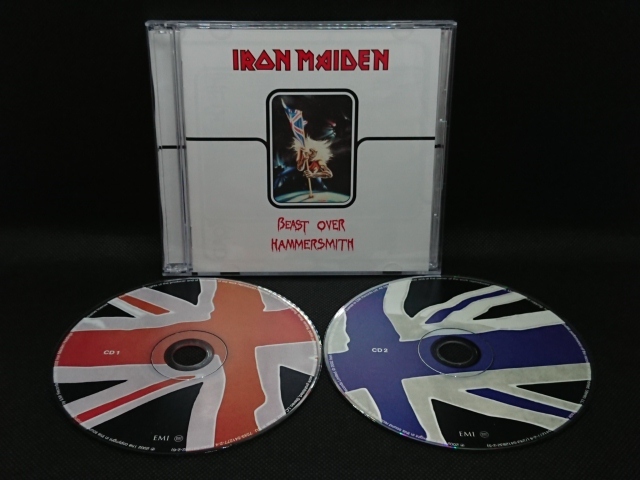 IRON MAIDEN iron * Maiden Beast Over Hammersmith live Hummer Smith 2 sheets set 