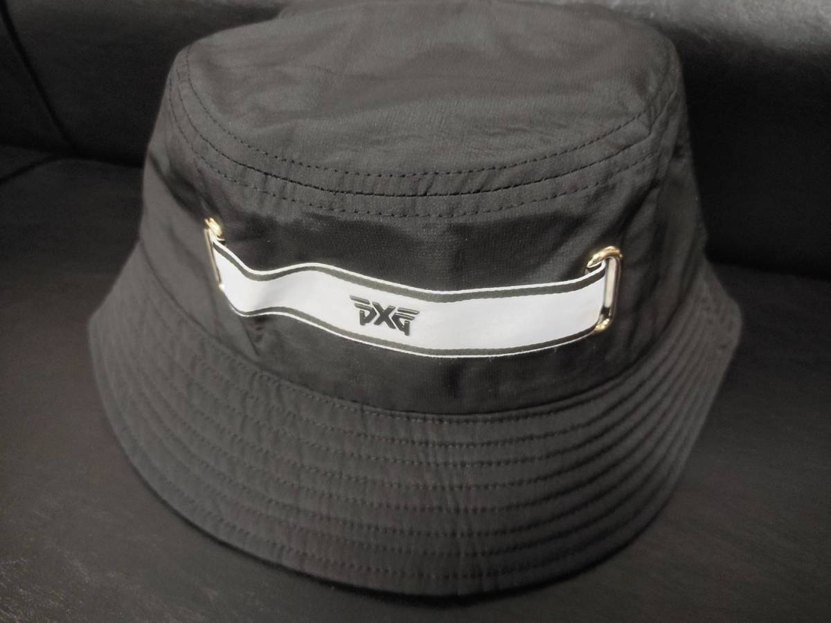 PXG ピーエックスジーバケットハット ゴルフキャップ 帽子 ブラック