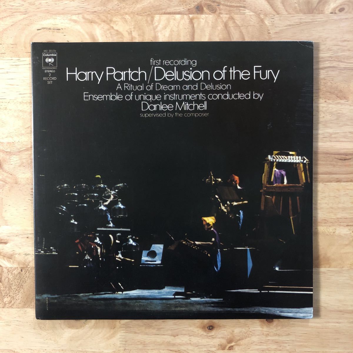 LP 自作楽器~辺境音楽の秘宝 HARRY PARTCH/DELUSION OF THE FURY - A RITUAL OF DREAM AND DELUSION[US盤:'71年作(09年リイシュー):2LP]_画像1