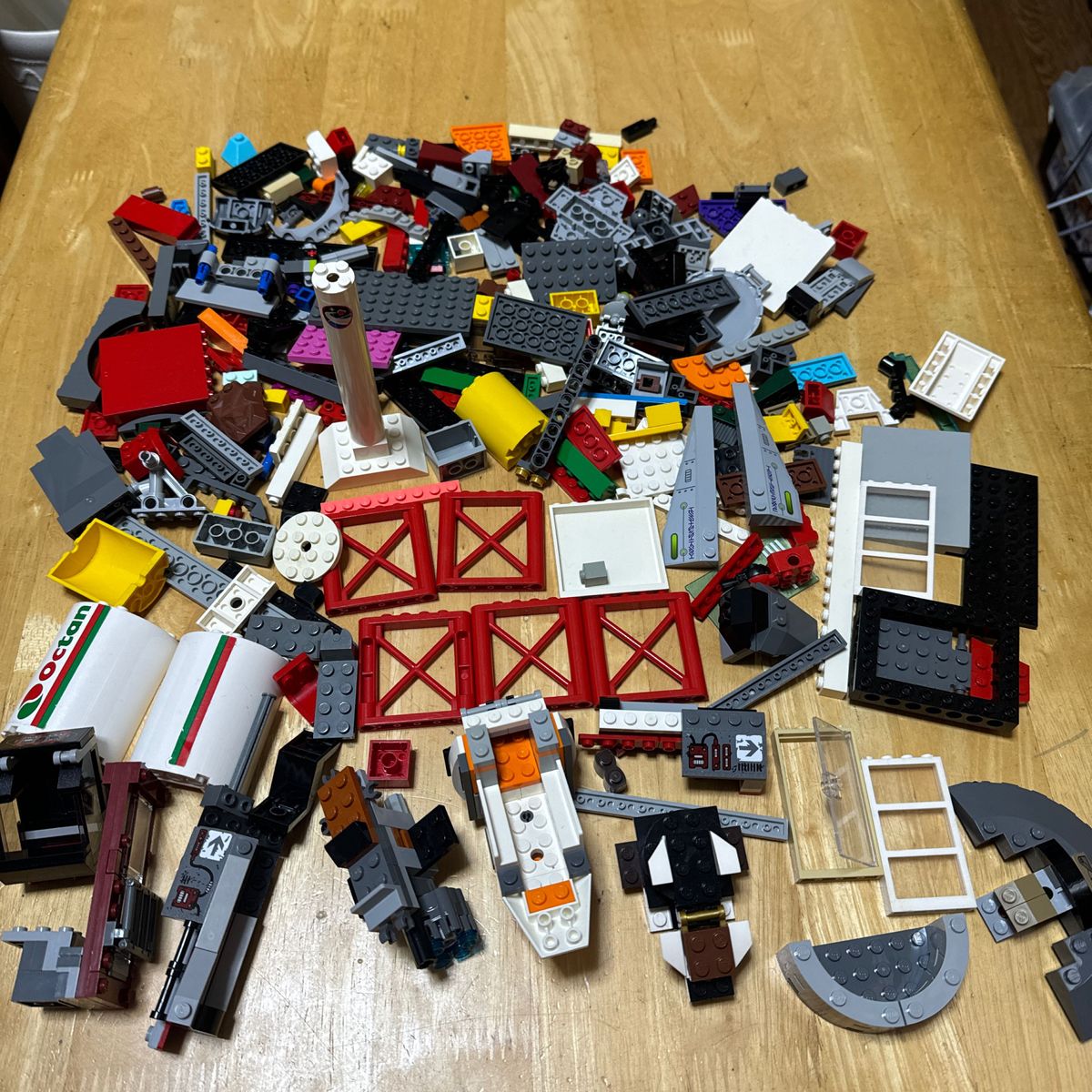 レゴ（lego）677g！まとめ売り 0.67kg　基本ブロック大量　中古
