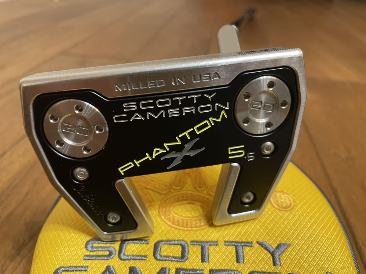 スコッティキャメロン SCOTTY CAMERON PHANTOM X 5.5 33インチ　（中古）_画像1