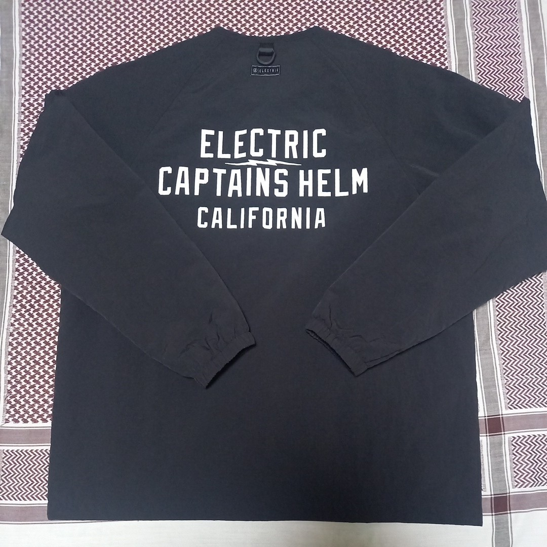 黒L ELECTRIC × CAPTAINS HELM MIL SQUAD JKT エレクトリック キャプテンズヘルム コーチ ジャケット_画像8