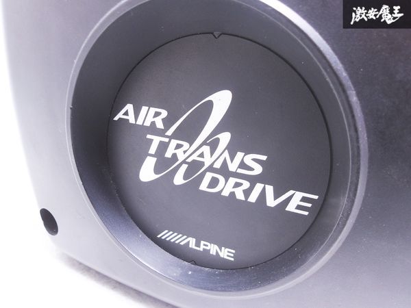 ALPINE アルパイン SWE-1390 サブウーファー ウーハー 200W AIR TRANS DRIVE イルミ付 即納 棚M-2_画像7