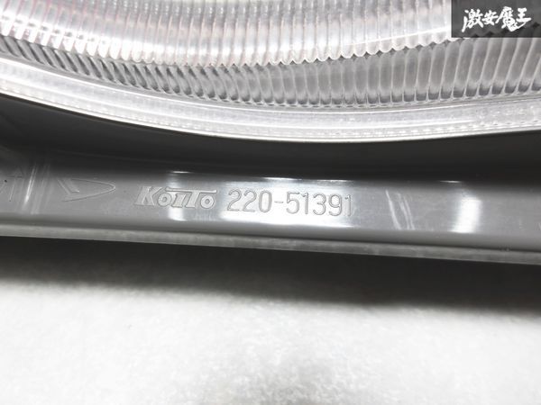 割れ無し 点灯OK ダイハツ 純正 LA600S L610S タント LED テール レンズ テール ランプ 左 左側 助手席側 KOITO 220-51391 即納 棚S-1_画像5