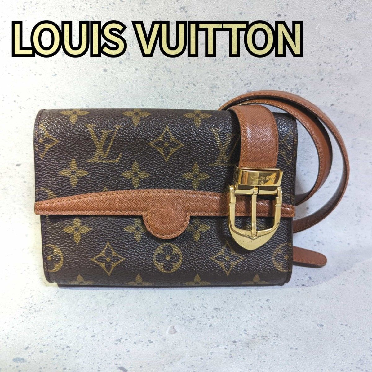 【極美品】LOUIS VUITTON ウエストバッグ アルシェ モノグラム