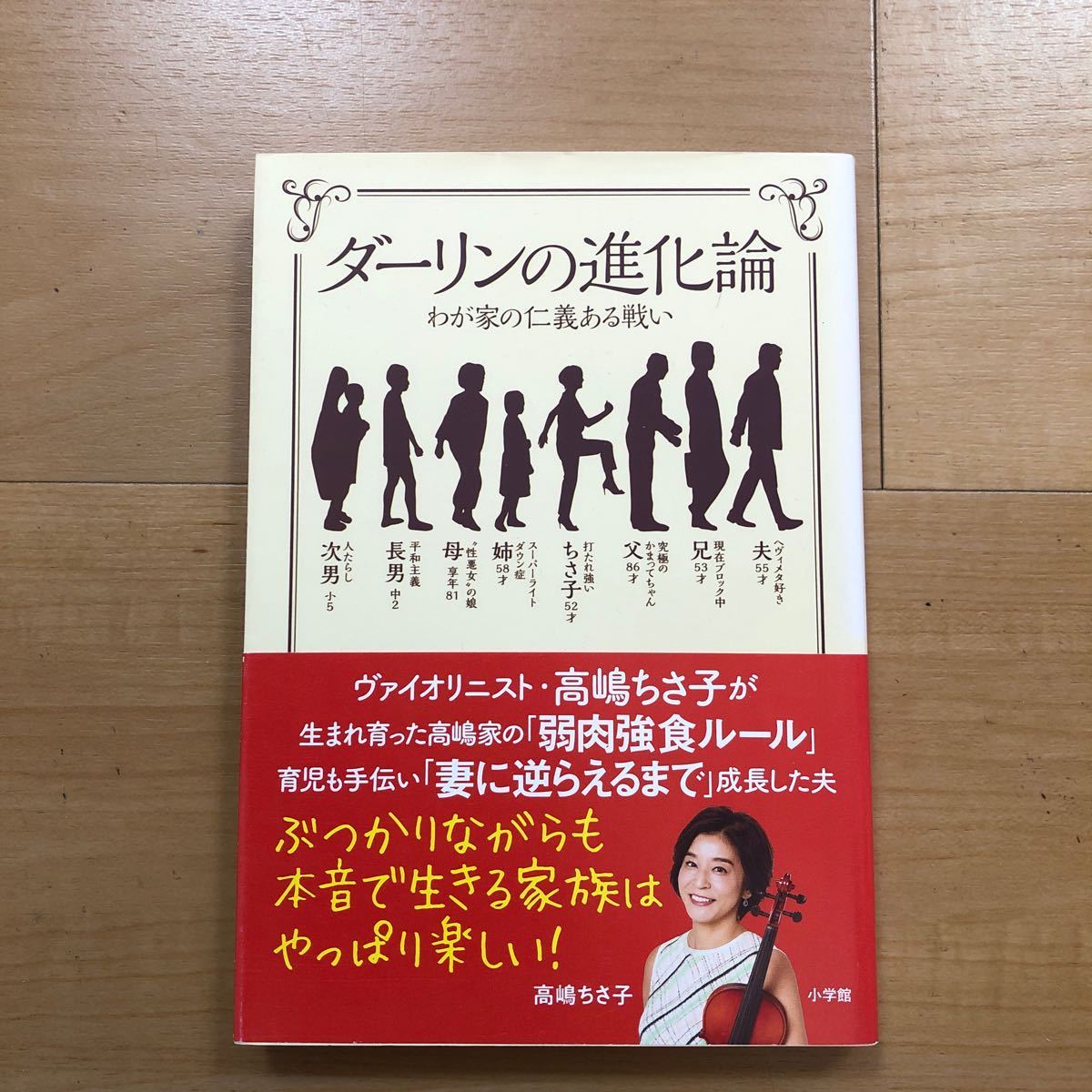 【B】ダーリンの進化論　わが家の仁義ある戦い　高嶋ちさ子_画像1