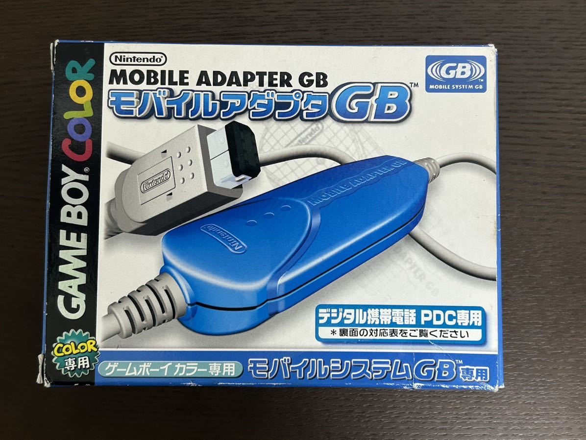 1円スタート 動作未確認 ゲームボーイカラー モバイルアダプタGB Nintendo GAMEBOY COLOR MOBILE ADAPTER GB_画像1