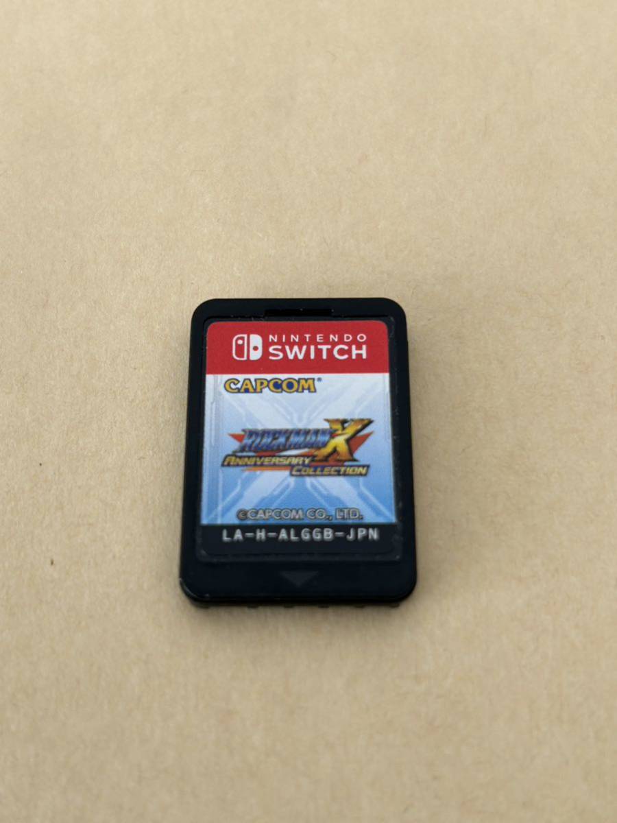 1円スタート 売切 動作確認済 Nintendo Switch ソフト ロックマンX アニバーサリーコレクション 任天堂 ニンテンドー スイッチ ソフト_画像1