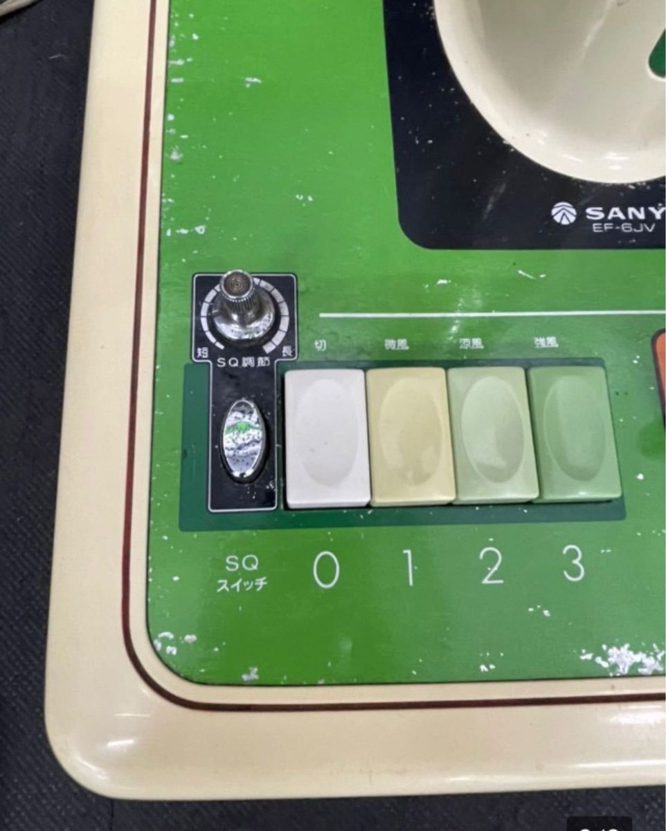 中古 昭和レトロ/SANYO/サンヨー /三洋電気/扇風機/EF-6JV 中古 昭和レトロ/SANYO/サンヨー /三洋電気/扇風機/EF-6JV