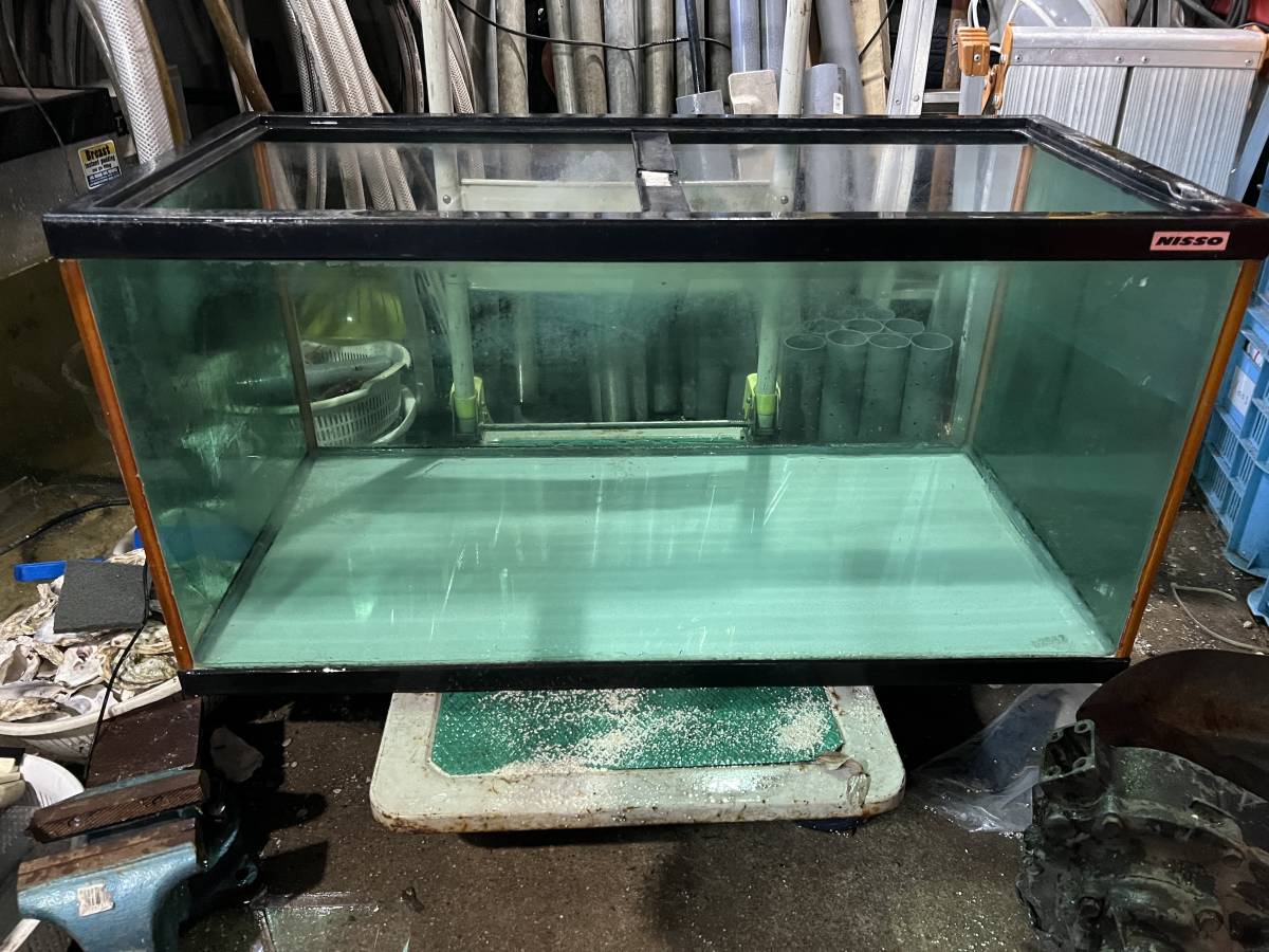 NISSO900ガラス水槽 引取限定 発送不可 奈良県 淡水魚飼育 の画像1