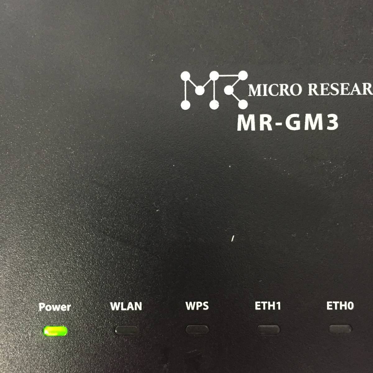 S51202209 MICRO RESEARCH MR-GM3-S ACアダプタ付き 1点【通電OK】_見本