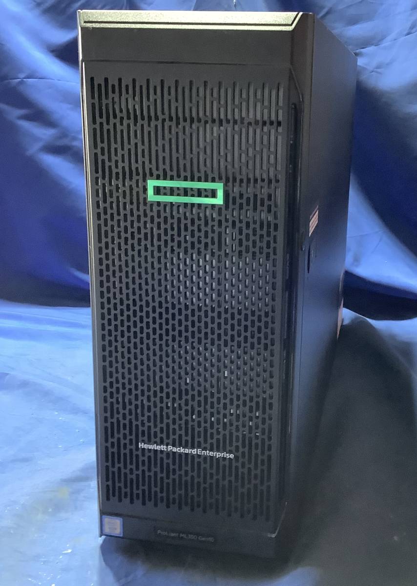 S5120601 HP ProLiant ML350 Gen10 1点【通電OK、本体のみ】_画像1