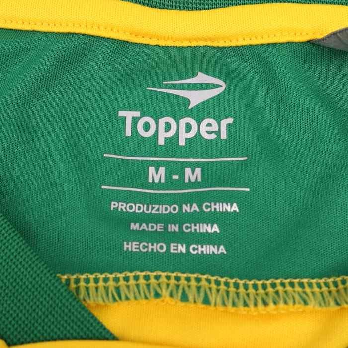 トッパー Tシャツ 半袖 サッカー ユニフォーム スポーツウエア トップス メンズ Mサイズ イエロー Topper_画像3