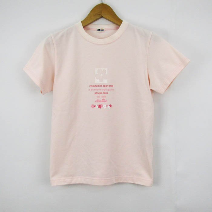 エレッセ 半袖Tシャツ グラフィックT スポーツウエア レディース Mサイズ ピンク ellesse_画像1