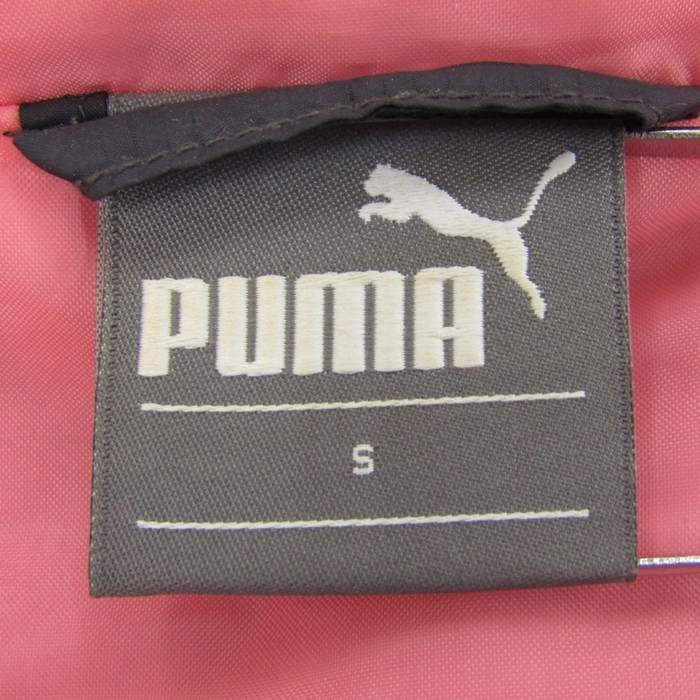 プーマ ナイロンジャケット フード付き 長袖 中綿 スポーツウエア アウター レディース Sサイズ グレー PUMA_画像3