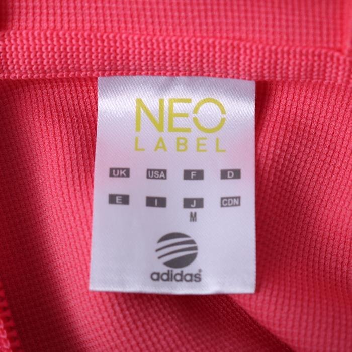 アディダス ジップアップパーカー NEO LABEL 長袖 スポーツウエア トップス レディース Mサイズ ピンク adidas_画像3