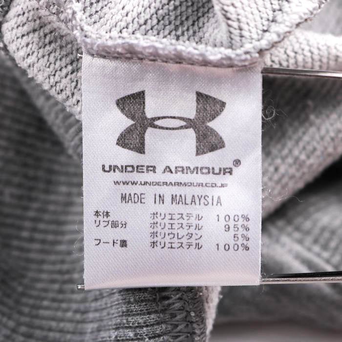 アンダーアーマー パーカー スウェット スウェット スポーツウエア アウター メンズ MDサイズ グレー UNDER ARMOUR_画像6