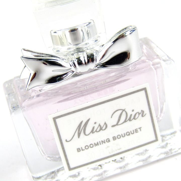 ディオール ミニ香水 ミスディオール ブルーミングブーケ オードトワレ EDT 若干使用 フレグランス レディース 5mlサイズ Dior_画像2