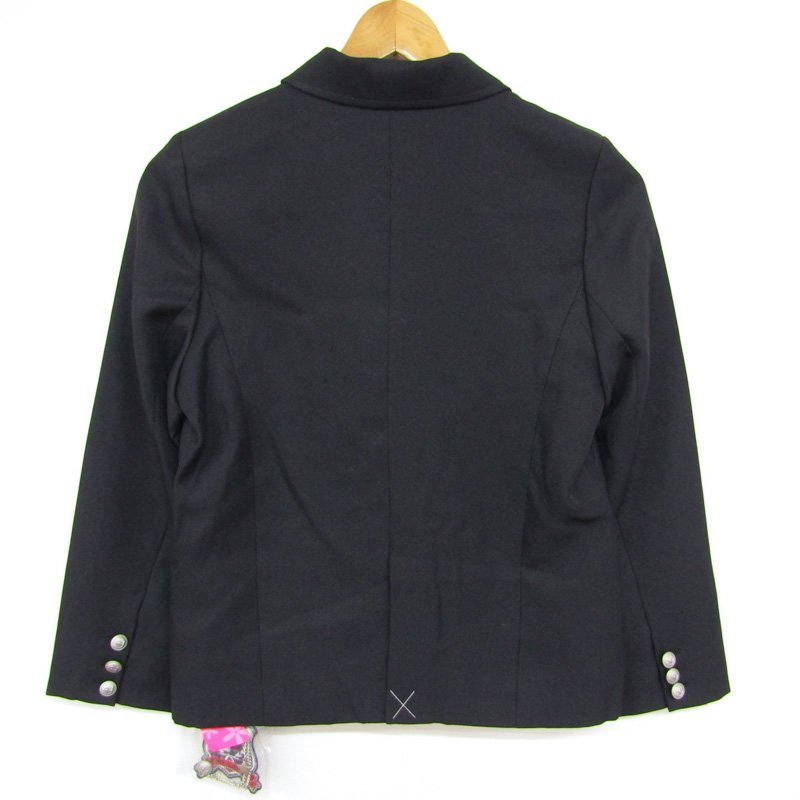  pink Latte tailored jacket school manner . clothes unused goods Kids for girl XS size black PINKLATTE