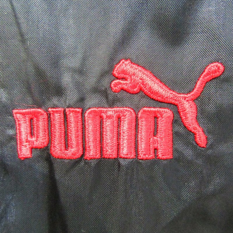 プーマ ナイロンジャケット ジップアップパーカー アウター キッズ 男の子用 160サイズ ブラック PUMA_画像6