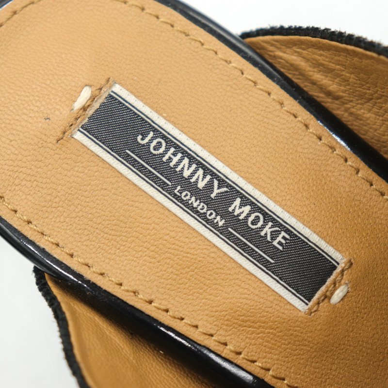 ジョニーモーク サンダル ストラップ 厚底 靴 シューズ 黒 レディース 38サイズ ブラック JHONNY MOKE_画像3