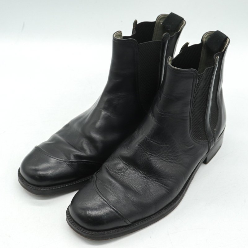 バーバリーブラックレーベル ブーツ ブランド 靴 シューズ 黒 メンズ 26cmサイズ ブラック BURBERRY BLACK LABEL
