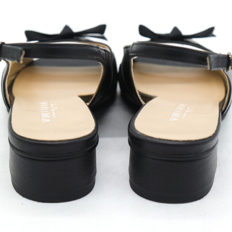 ミハマ サンダル ストラップ 靴 シューズ 日本製 黒 レディース 22cmサイズ ブラック MIHAMA_画像5
